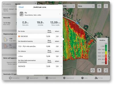 mappa tablet trattore