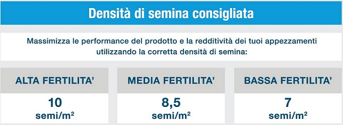 Mais DKC6050 tabella di semina Mais DKC6050 tabella di semina